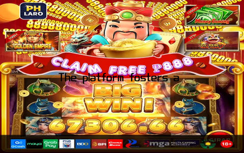 The platform fosters a sense of camaraderie among players through interactive features and social elements